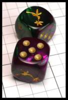 Dice : Dice - 6D - Hummingbird Dice by Jspassnthru - JA Collection Apr 2024